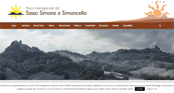 Desktop Screenshot of parcosimone.it